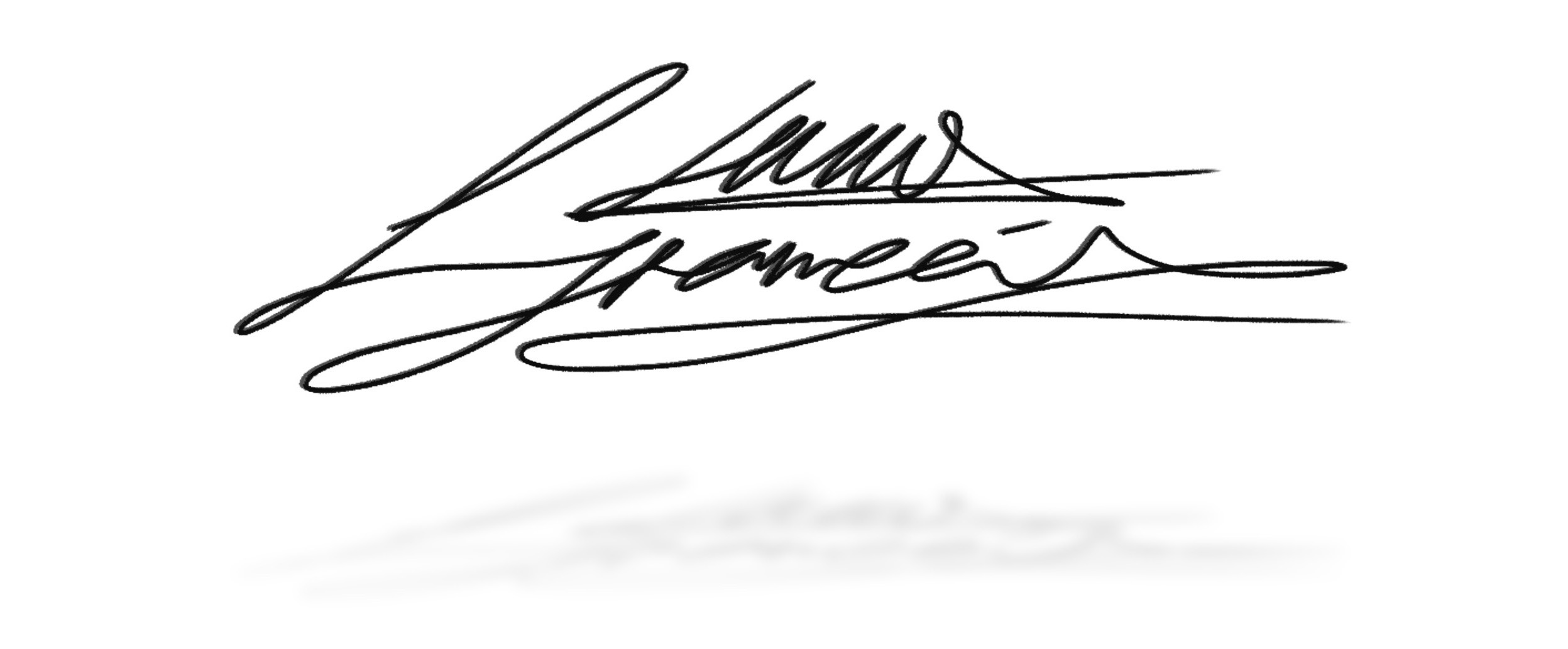 Firma de Luis Francés